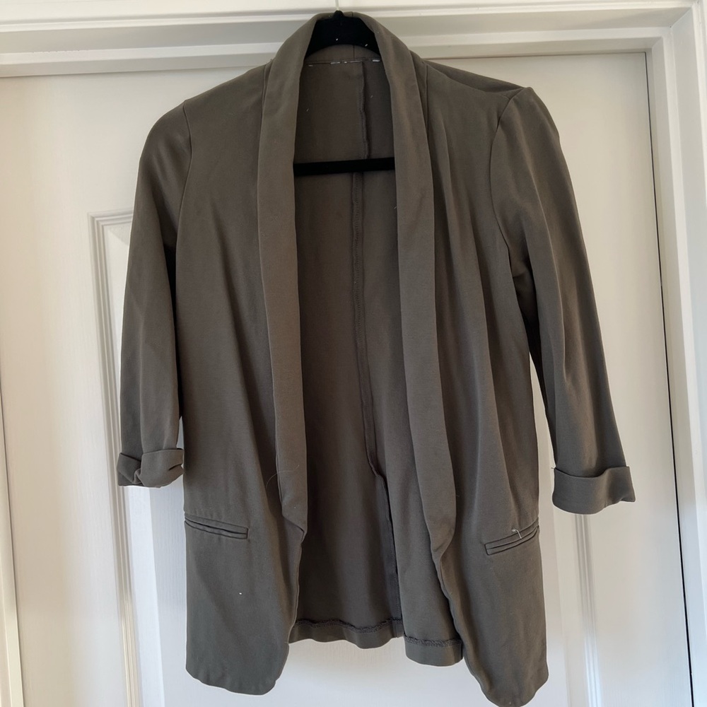 Olive green blazer